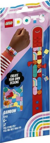 LEGO PULSERA CON AMULETOS ARCOIRIS