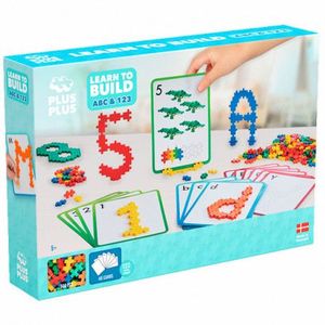 JUEGO LEARN TO BUILD: ABC & 123 PLUS PLUS