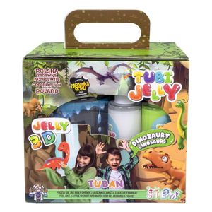 TUBAN CONJUNTO JELLY 6 COLOLORES AQUARIO PEQUE�O DINOS