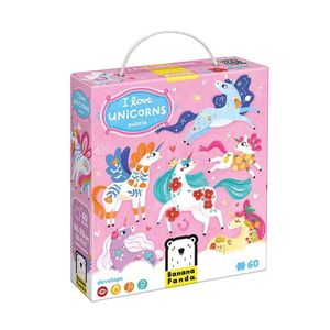 PUZZLE I LOVE UNICORNS PUZZLE 60 PIEZAS