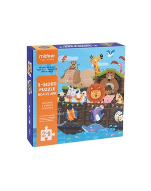 PUZZLE REVERSIBLE NOAH'S ARK 24 PIEZAS