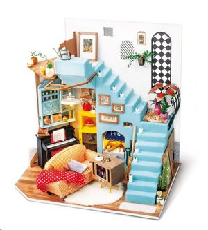 MAQUETA CASA SALON JOY