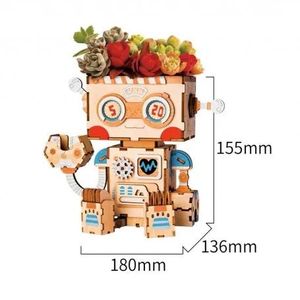 MAQUETA MACETERO ROBOT