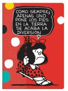 LIBRETA TAPA BLANDA GRANDE MAFALDA