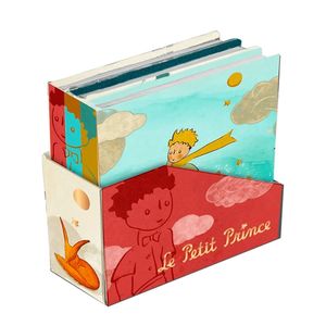 SET 3 MINI CUADERNOS CON CAJA PRINCIPITO ROSA