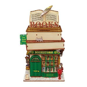 MAQUETA CON LUZ LIBRERIA TIME CON COMPARTIMENTO SECRETO
