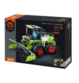 JUEGO DE CONSTRUCCION AGRICULTURA SEGADORA 2 EN 1