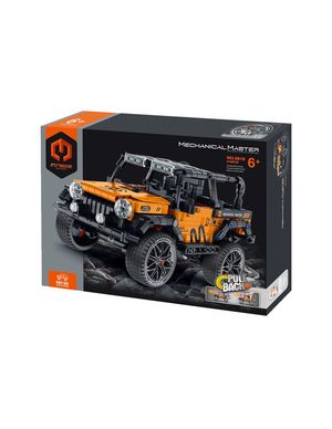 JUEGO DE CONSTRUCCION TODOTERRENO 4X4 NARANJA - 434 PIEZAS