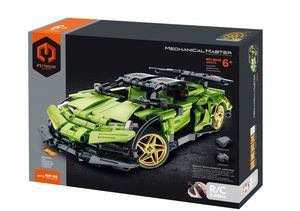 JUEGO DE CONSTRUCCION COCHE RADIO CONTROL VERDE 429 PIEZAS