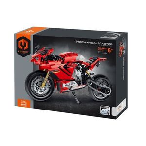 IMMASTER MOTOCICLETA ROJA - 557 PIEZAS