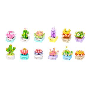 MAQUETAS KOCO MINI SET DE CONSTRUCCI�N FLOWER SERIES POCKET GARDEN ( MODELOS VARIADOS)