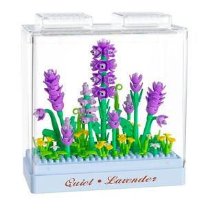 JUEGO DE CONSTRUCCION FRESH FLOWER - LAVENDER 239 PCS
