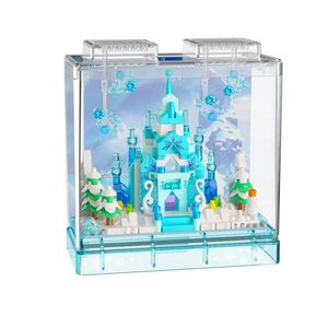 SET DE CONSTRUCCION POCKET KINGDOM - ICE AND SNOW CASTLE 381 PIEZAS