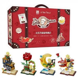 SET DE 4 MAQUETAS DE CONSTRUCCION EN MALETA EL PRINCIPITO