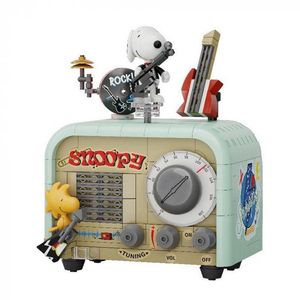 MAQUETA DE CONSTRUCCION SNOOPY RADIO