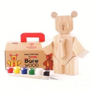 BARE WOOD OSITO MADERA ENSAMBLAR Y PINTAR