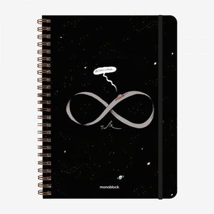 CUADERNO A4 ESPIRAL CUADRICULADO RECALCULANDO. TUTE A4