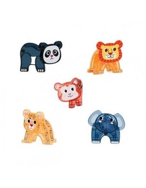 IMANIMALS WILD JUNGLE 5 PIEZAS