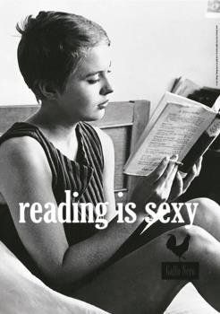 PSTER READING IS SEXY - JEAN SEBERG