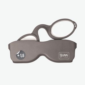 MINI GAFAS DE LECTURA GRIS + 1,5 DIOPTRIAS