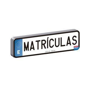 JUEGO MATRCULAS
