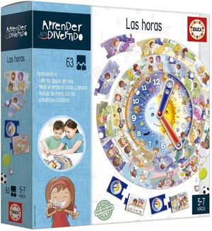 PUZZLE EDUCA LAS HORAS 40 PIEZAS