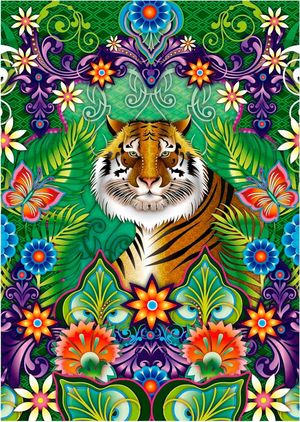 PUZZLE EDUCA TIGRE DE BENGALA DE 500 PIEZAS
