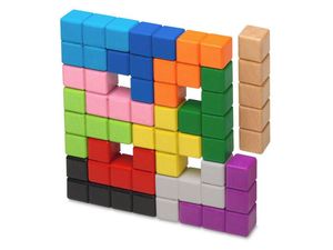 PENTOMINOS METAL BOX (MADERA FSC)