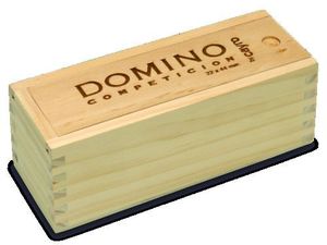 JUEGO DOMINO COMPETICION CAJA MADERA