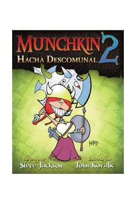 JUEGO DE MESA MUNCHKIN 2: HACHA DESCOMUNAL
