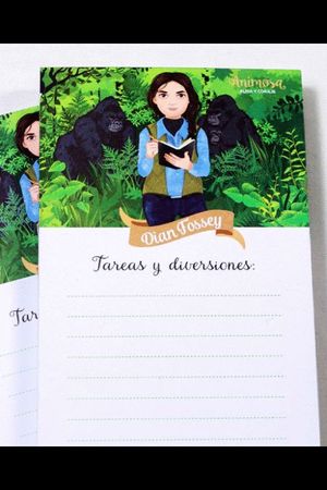 TAREAS Y DIVERSIONES, DIAN FOSSEY