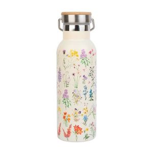 BOTELLA METALICA CON ASA WILD FLOWERS