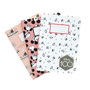 PACK 3 CUADERNOS A6 MICKEY 100 ANIVERSARIO
