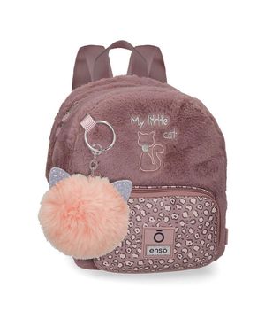 MOCHILA PEQUEA MY LITTLE CAT MORADO