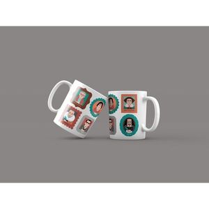 TAZA PERSONAJES LITERARIOS 2