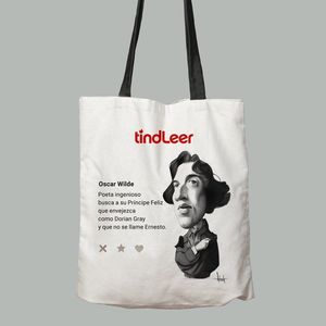 BOLSA DE TELA OSCAR WILDE POR FERNANDO VICENTE