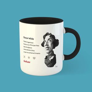 TAZA OSCAR WILDE POR FERNANDO VICENTE