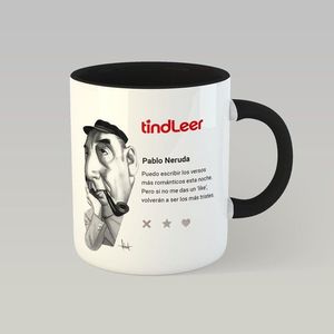 TAZA PABLO NERUDA POR FERNANDO VICENTE