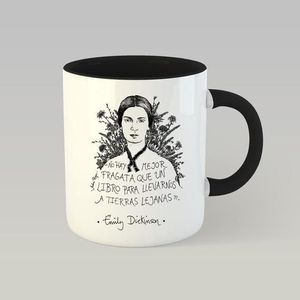 TAZA EMILY DICKINSON POR ANDREA REYES