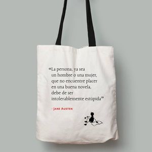 BOLSA DE TELA JANE AUSTEN PARA LECTORAS INTELIGENTES