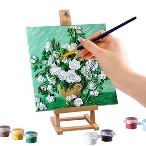 MANUALIDAD PARA PINTAR GRANDE WHITE ROSE