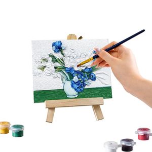 MANUALIDAD PARA PINTAR MADIANA IRISES