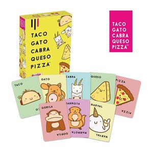 JUEGO TACO, GATO, CABRA, QUESO, PIZZA