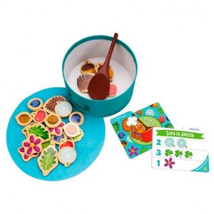 JUEGO DE CONTAR SOPA DE BELLOTAS