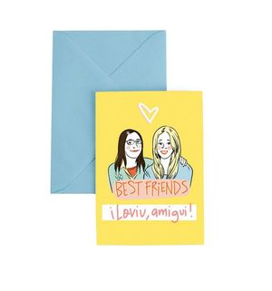 TARJETA BEST FRIENDS LOVIV, AMIGUI! PEDRITA PARKER