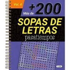MAS DE 200 SOPAS DE LETRAS PASATIEMPOS VOL 4 MORAD