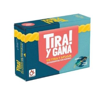 TIRA Y GANA ES UN JUEGO DE  CARTAS QUE TE PROPONE UNA DIVERTIDA ACTIVIDAD PARA TUS REUNIONES FAMILIARES O DE AMIGOS. ENFRENTAOS EN EQUIPO Y DEMOSTRAD VUESTROS CONOCIMIENTOS CON LAS TARJETASTIRA Y GANA