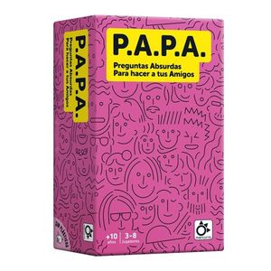 JUEGO DE MESA P.A.P.A. (PREGUNTAS ABSURDAS PARA HACER A TUS AMIGOS)