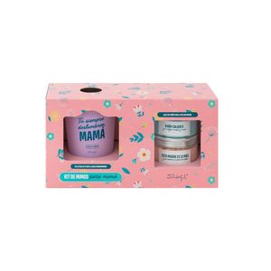 KIT DE MIMOS PARA MAMA - SALES Y BOMBA DE BAÑO + VELA