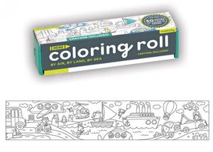 MINI COLORING ROLL POR AIRE, TIERRA Y MAR